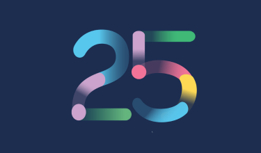 25 years of .ie 25th anniversary logo for .ie