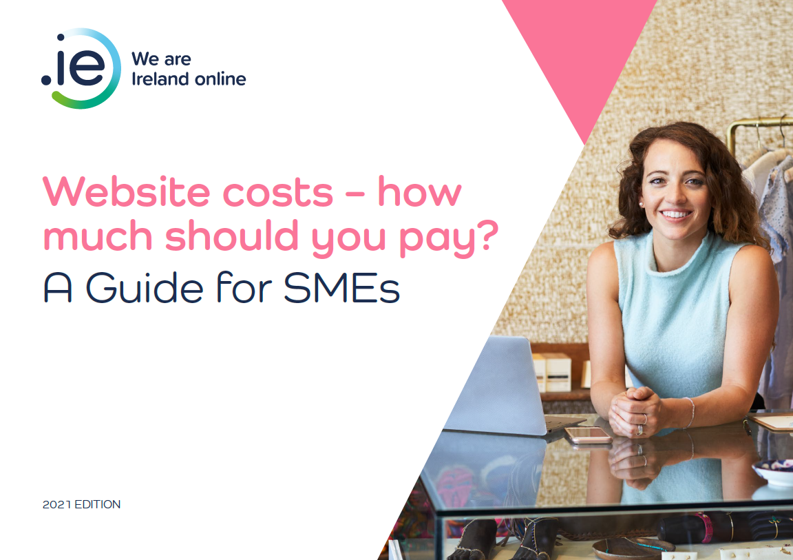 .IE | Website costs - how much should you pay? e-books cover